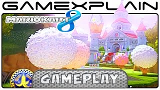 Mario Kart 8: Royal Raceway N64 Gameplay w/ Direct Audio (Retro Track)