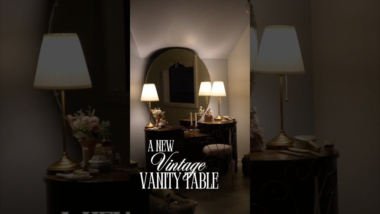 My New Art Deco Vanity!