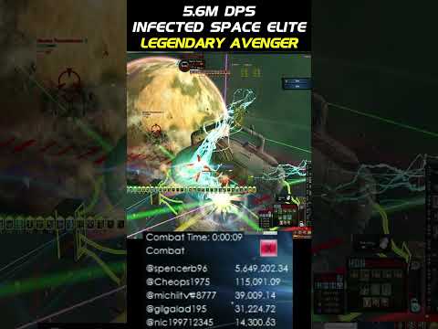 5.6m DPS Infected Space Elite w/ Legendary Avenger - Star Trek Online