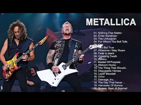 Best Of Metallica - Metallica Greatest Hits full Album 2022