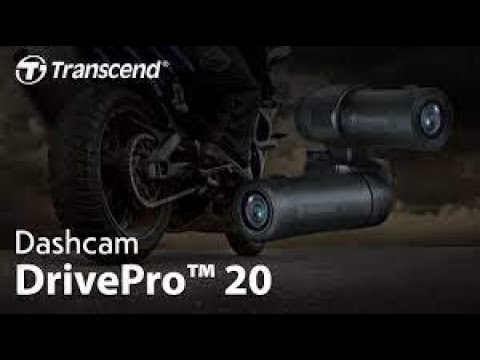 Transcend DrivePro 20 Dashcam Camera For Motorcycle | Motorcycle Dashcam DrivePro 20 | TS-DP20A-32G