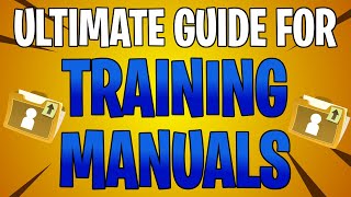 10 Ways to Get Training Manuals in 2023 | Fortnite STW