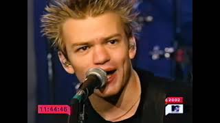 Sum 41 - LIVE - 12.31.01 - How You Remind Me (Nickelback Cover) on MTV NYE