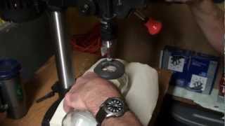 preview picture of video 'How to drill a glass bottle quickly *DIY Glass Bottle Lamp*'