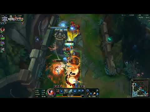 Rumble top vs Tryndamere fail | League of Legends