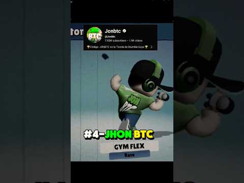 WHO IS THE TOP 4 STUMBLE GUYS PRO PLAYER 💥|#babyyoda_tv #jonbtc #davidgamer #sahrulrajuan #gx7