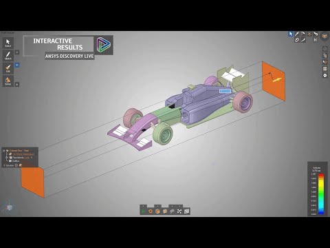 Interactive Results in ANSYS Discovery Live