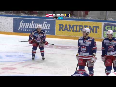 TUTO Hockey - Jukurit, 3-0, 28.3.2014. Maalikooste