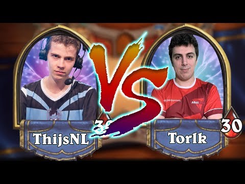 TORLK CONTRE THIJSNL : LE DUEL HEARTHSTONE !