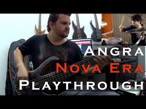 Felipe Andreoli/Bruno Valverde - Nova Era - Angra [Bass and Drums Playthrough]