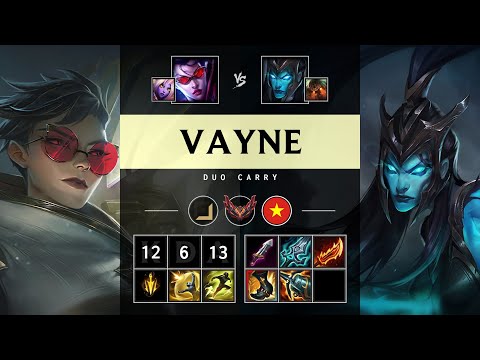 Vayne ADC vs Kalista: Unstoppable - VN Grandmaster Patch 25.S1.2