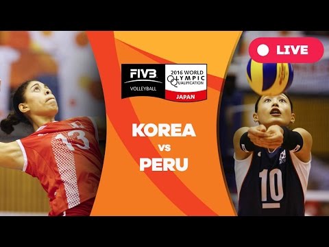 Korea v Peru - 2016 Women's World Olympic Qualification Tournament