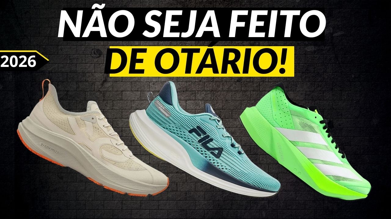 Assistir no YouTube: TOP 5 Melhores Tênis para Academia e Corrida Feminino em 2026 - amortecimento e conforto