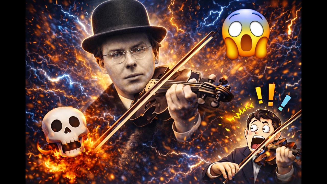 無編集でこれは異常｜パガニーニ最難関変奏曲（1928年録音）