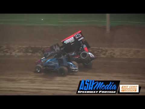 Sprintcars: Pholi and Scheuerle Crash - Archerfield Speedway