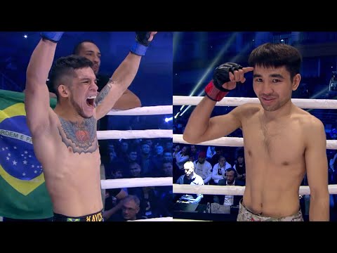 The invincible puncher challenged Ashimov and THIS IS WHAT HAPPENED! Cool battle in Kazakhstan!
