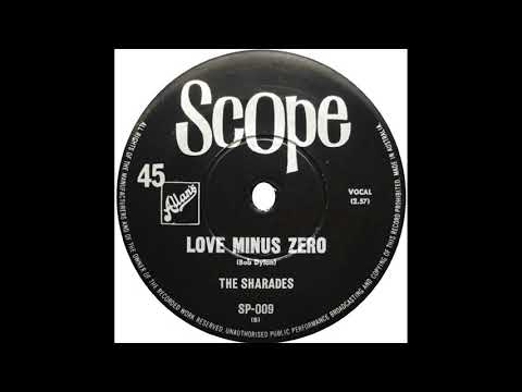 THE SHARADES   LOVE MINUS ZERO