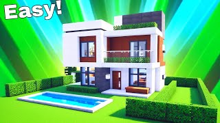 Minecraft: Small Modern House 🏡 Build!