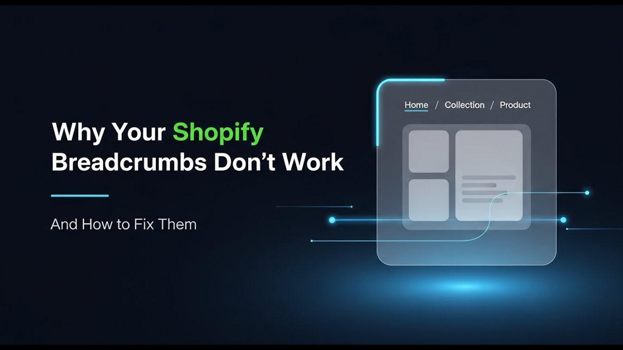 Fix Shopify Breadcrumbs