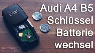 Audi A3 Schl 252 ssel Batterie Wechseln
