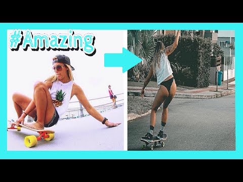 Epic Longboard Tricks Compilation 2019