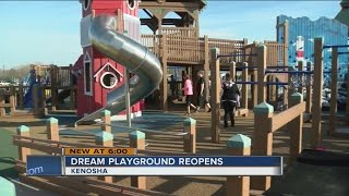 Dream Playground in Kenosha officially reopens