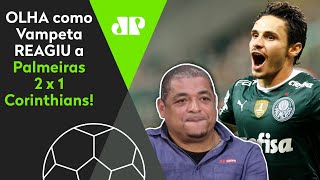 Vamos rir? Olha as reações de Vampeta a Palmeiras 2 x 1 Corinthians