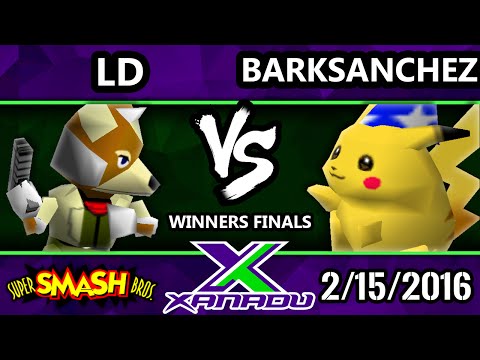 S@X 137 - LD (Fox) Vs. BarkSanchez (Pikachu) SSB64 Winners Finals - Smash 64