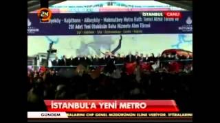 preview picture of video 'Eyüp Belediyesi Alibeyköy Metro Açılış Töreni'