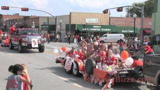 preview picture of video 'Mineola Homecoming Parade 2012. Mineola, Texas'
