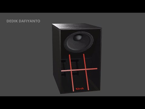 HOG SCOOP 18 INCH BOX SPEAKER SUBWOOFER