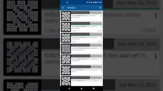Solving the Newsday Crossword ★ 11/17/2021 (Wednesday puzzle)