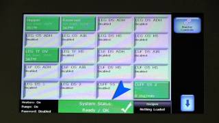 AltaBlue Touch Melters Optix User Interface for Easy Daily Operation