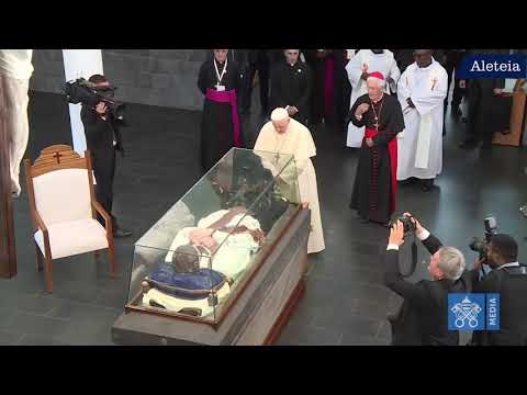Pope Francis Visits Tomb of Blessed Jacques-Désiré Laval