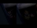 FNAF 4 Console Nightmare Foxy Nightmare Chica In Hall At Once