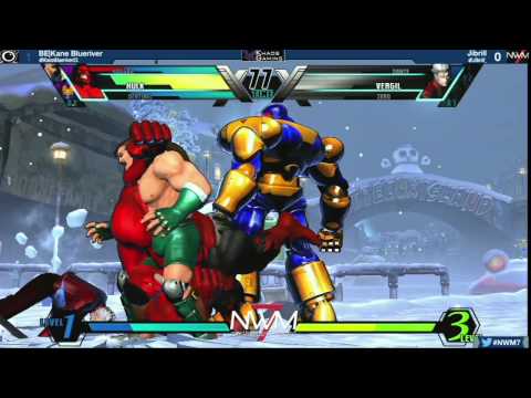 #NWM7 #UMVC3 T8 LT8 - BE Kane Blueriver (HUL-HAG-SEN) vs Jibrill (ZMC)
