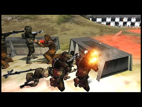 DEFENDING WOOKIE HOMELAND ~ Battle of Kashyyyk - Men of War: Star Wars Mod