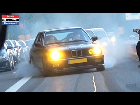 Best of Street Burnouts 2019 - Skyline, LaFerrari, SRT-8 Hellcat, Murcielago, Supra, Mustang,...