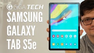 SAMSUNG GALAXY TAB S5e Hands-On (deutsch): Ist DAS der beste iPad-Konkurrent? – GIGA.DE