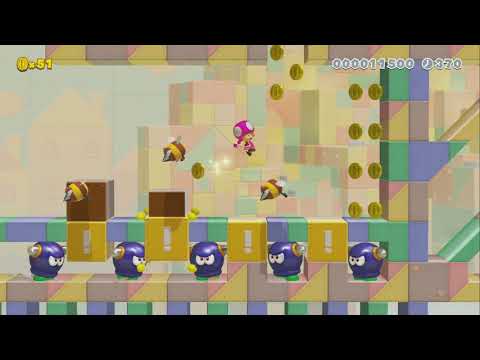 Big Bully's Blockland by Wojnartist - Super Mario Maker 2 - No Commentary 1bu