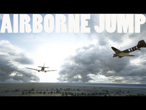 Cinematic WW2 Airborne Jump|Real As It Gets - Post Scriptum Gameplay - YouTube