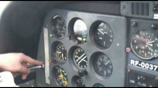 preview picture of video 'Kubinka Aeroclub. Zlin-142 in training fly'