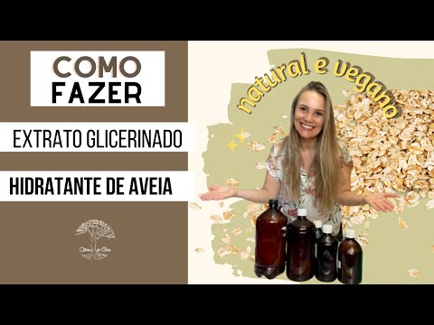 Vídeo: Extrato glicólico de aveia: dúvidas de uso e pele
