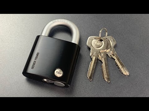 [874]Yale的Beefy系列300/63掛鎖挑剔和內臟。 ([874] Yale’s Beefy Series 300/63 Padlock Picked and Gutted)