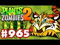 TIGER GRASS! New Plant! - Plants vs. Zombies 2 - Gameplay Walkthrough Part 965
