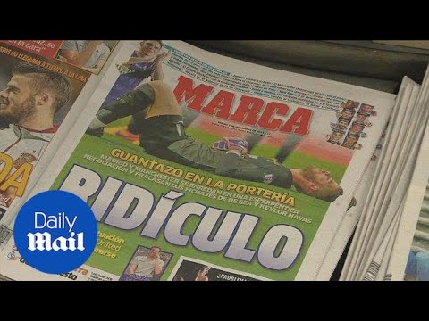 Real fans slam Madrid over failed 2015 David de Gea transfer - Daily Mail