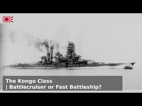 The Kongo class in WW2 - Battlecruiser or Fast Battleship?