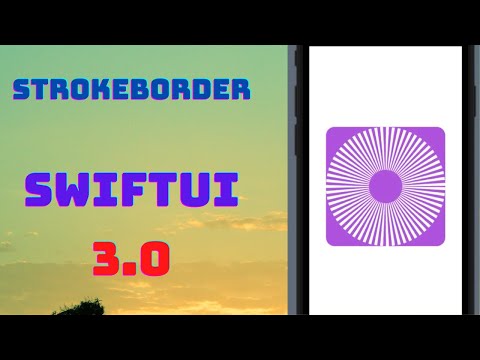 How to use StrokeBorder in SwiftUI 3.0