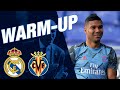 ? Real Madrid warm-up ahead of Villarreal match