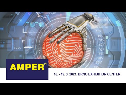 New Date: AMPER Trade Fair, 16. – 19. 3. 2021, Brno Fairs Center GB